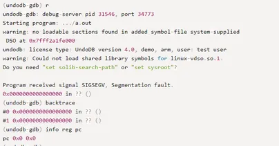 Finding the root cause of complex bugs with reverse debugging